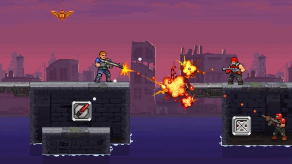 枪支力量魂斗罗游戏(gun force)