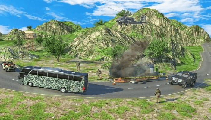 军用客车模拟器游戏(tgs army coach)