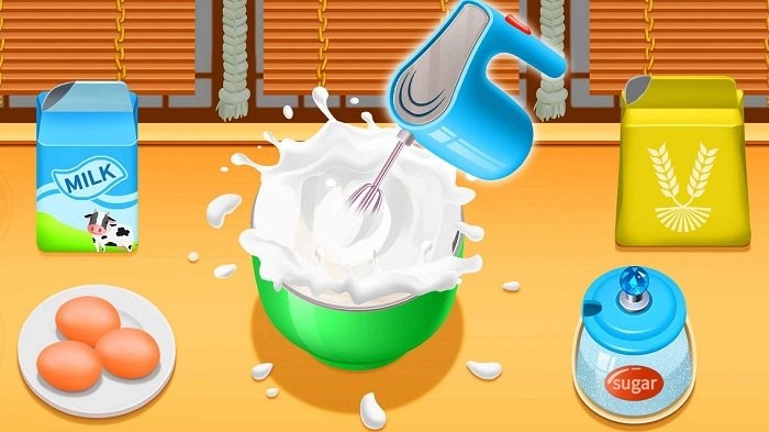 寿司蛋糕卷制作游戏