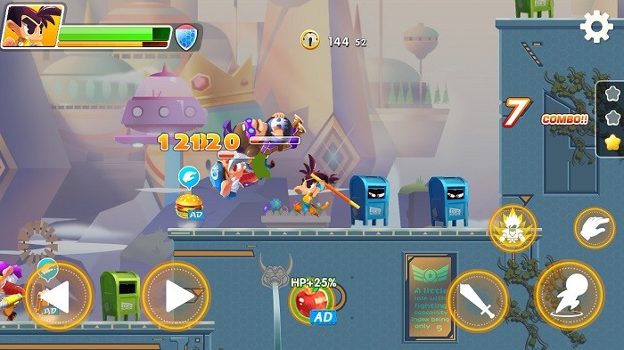 龙珠超勇士之旅游戏(dragon brawl man)