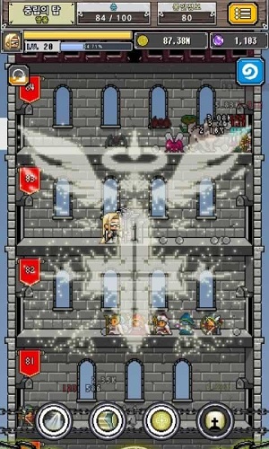 地下城召唤点击英雄2游戏(Dots Hero II)