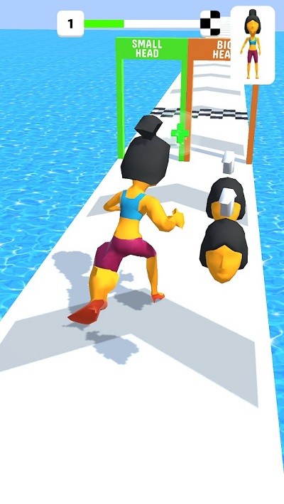 身体平衡跑3d游戏(body balance 3d)