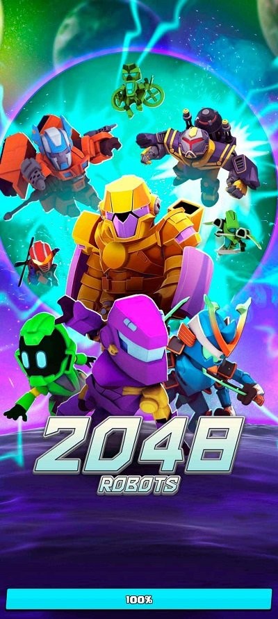 2048合并机器人游戏(2048 robots)