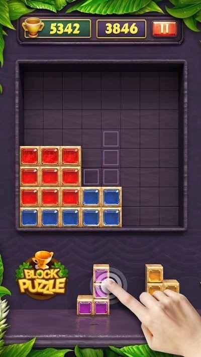 块宝石拼图游戏(block puzzle jewel)