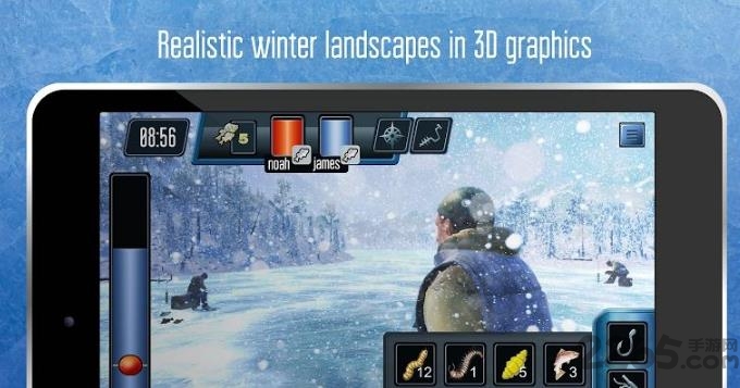 冰钓ice fishing