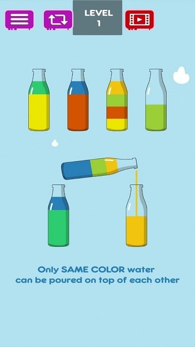 液体水排序游戏下载