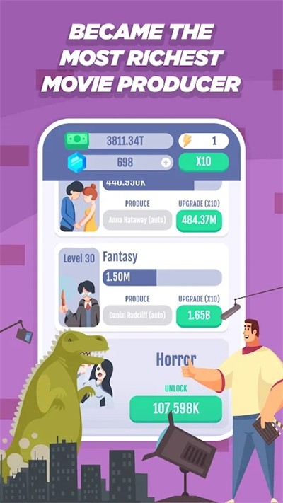 空闲电影工作室小游戏