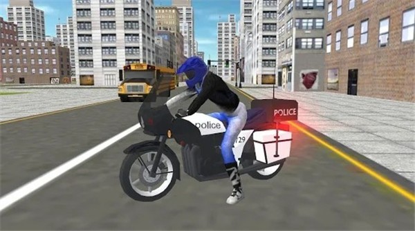 警用摩托车城市模拟游戏 警用摩托车城市模拟手游