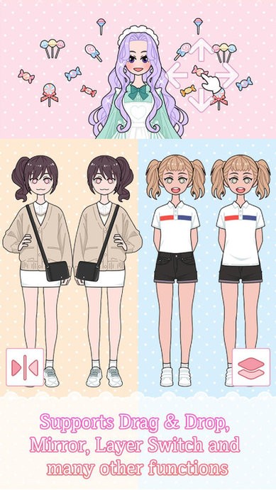 百合日记换装游戏