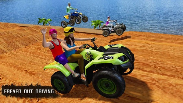 专业亚视越野赛车游戏(Pro Atv Offroad Racing Mayhem Simulator)