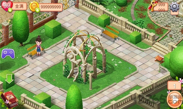 梦幻庭院破解版无限星版