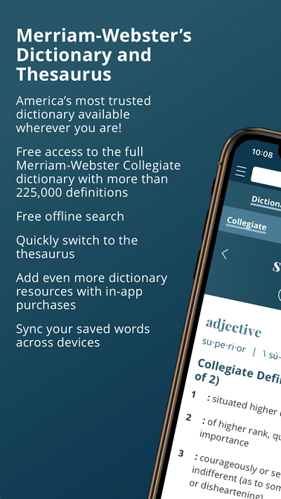 韦氏词典完整版(Merriam-Webster Dictionary)
