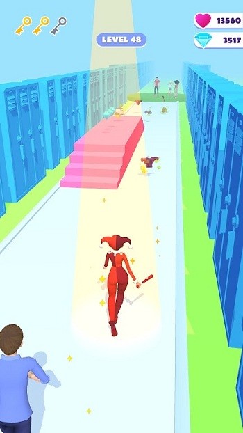 美女跑酷改造游戏(Makeover Run)