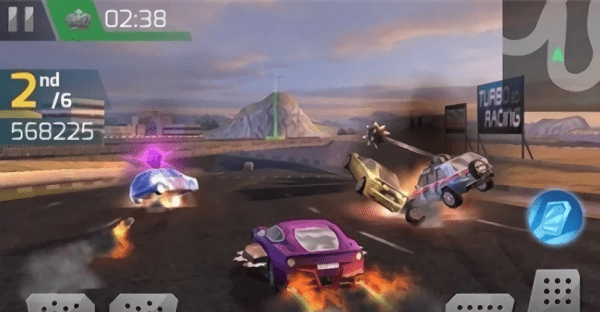 赛车竞技场碰撞游戏(demolition derby)