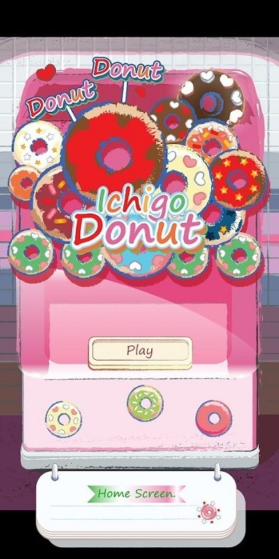 美食甜甜圈游戏(ichigo donut game)