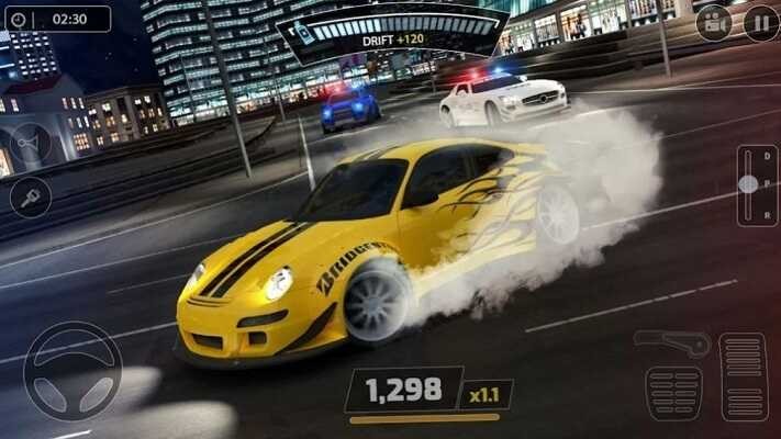 城市跑车极限驾驶游戏(Drifting & Driving Sim: Night Speed)