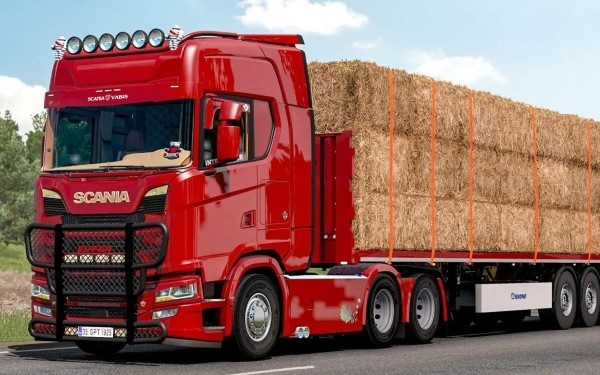 真正欧洲卡车停车(modern truck parking simulation)