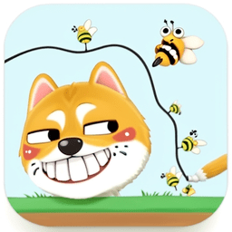狗狗画线救援游戏(dog rescue draw and save)