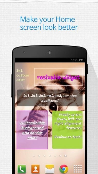 memo widget app