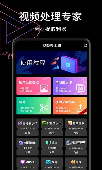 视屏去水印app