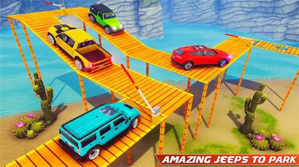 越野普拉多停车模拟器游戏(dr jeep parking)