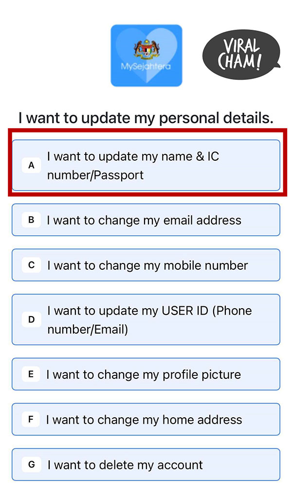 mysejahtera怎么填资料