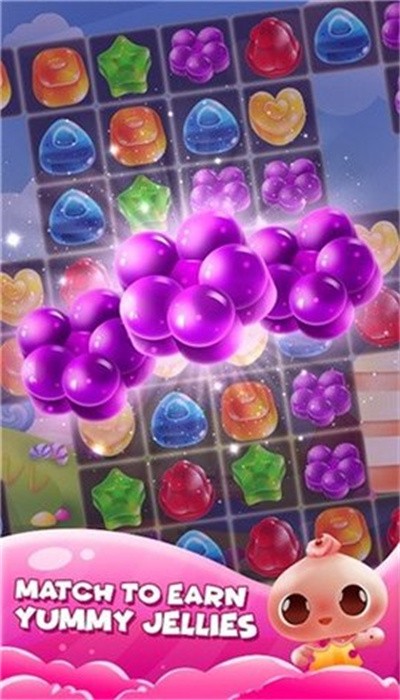 果冻流行糖果免费版(jelly pop candy game)