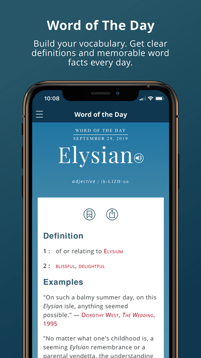韦氏词典完整版(Merriam-Webster Dictionary)