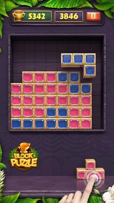 块宝石拼图游戏(block puzzle jewel)