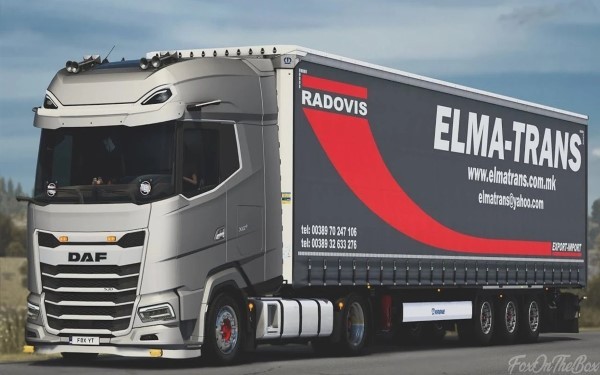 真正欧洲卡车停车(modern truck parking simulation)