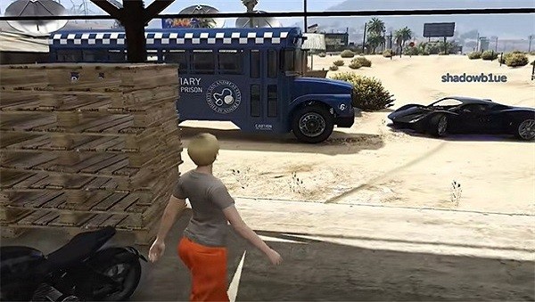 监狱巴士模拟器中文版(prison bus city transport)