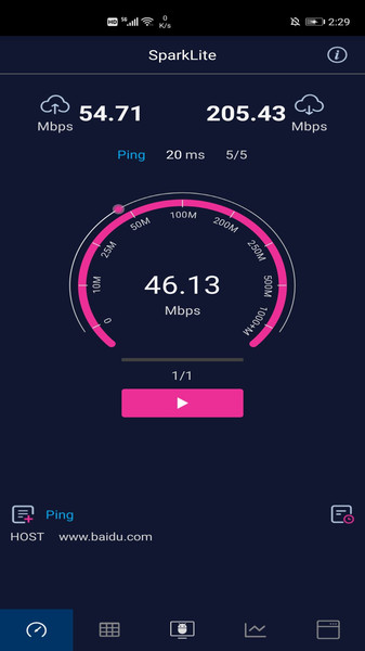 spark lite测速app