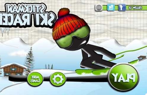 火柴人竞速滑雪手机游戏(stickman ski racer)