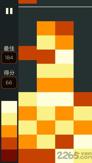 渐变色块游戏