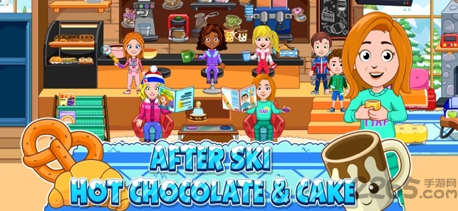 我的城市滑雪场游戏