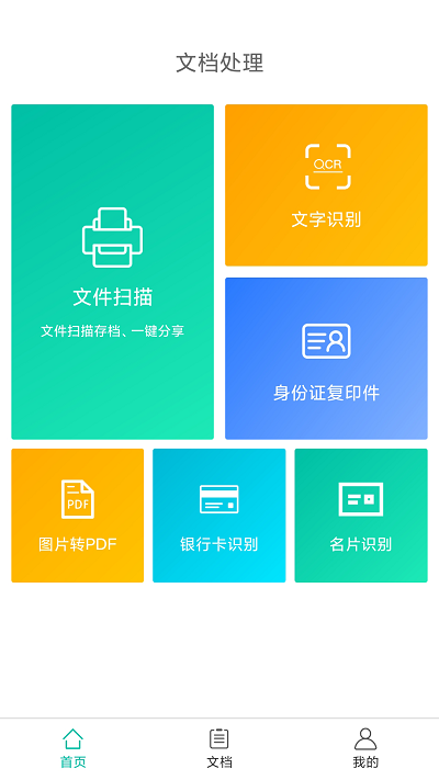 文档扫描文字识别全能王app