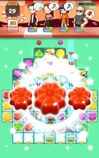 甜果冻拼图游戏(sweet jelly puzzle)