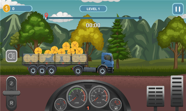 卡车模拟驾驶山路手机版(truck simulator: drive and race!)