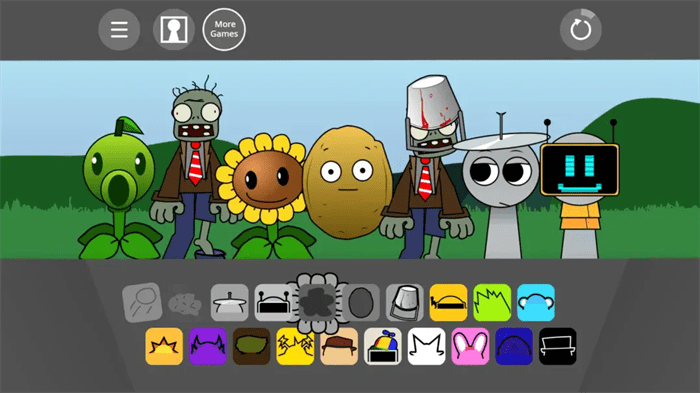 节奏盒子Sprunki PVZ模组