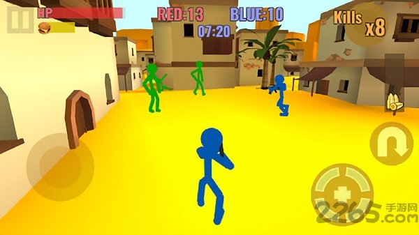 火柴人僵尸突袭手游