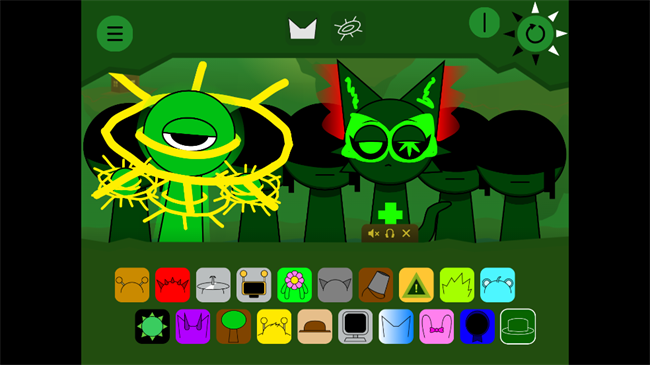 节奏盒子sprunki绿核版