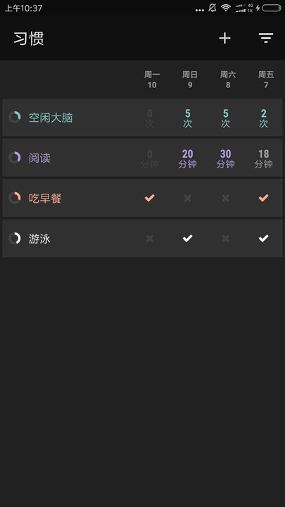 习惯足迹app