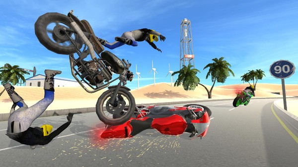 公路摩托3d游戏