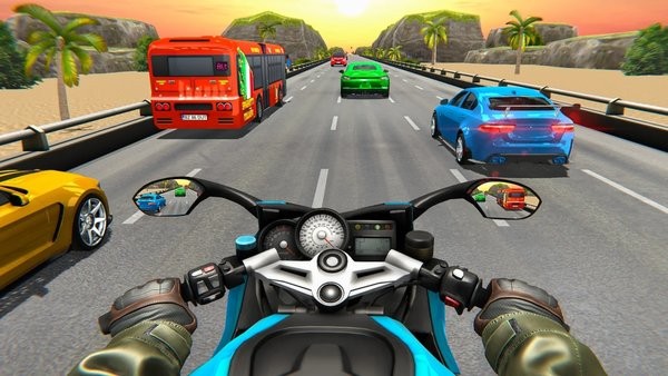 公路交通摩托车赛手机版