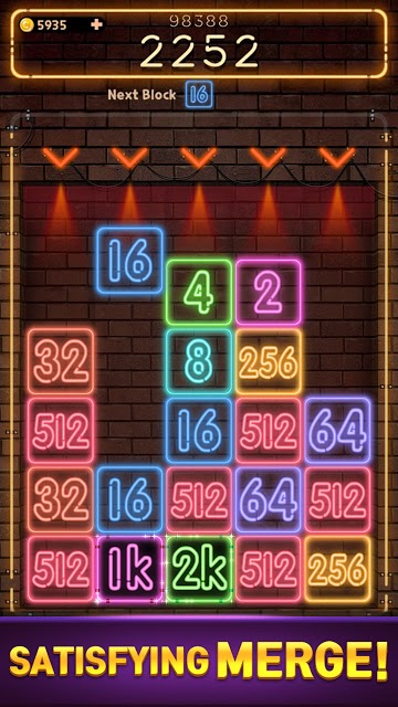 霓虹灯2048手游
