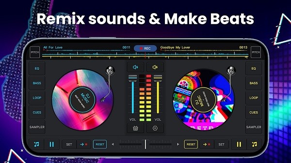 dj mixer app