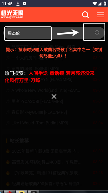 极光无损音乐app