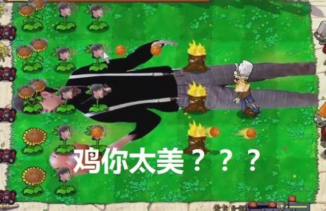 植物大战僵尸蔡徐坤版
