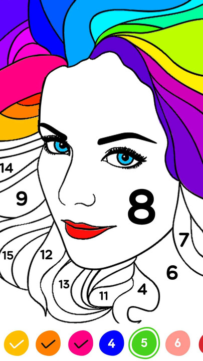 数字填色画画最新版