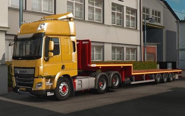 真正欧洲卡车停车(modern truck parking simulation)